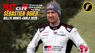 Test S.OGIER | WRC Rallye Monte-Carlo 2025 | TOYOTA YARIS GR Rally1