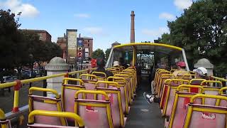 Letzte Etappe Bus City Tour Liverpool Classic