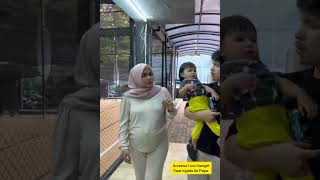 Ekspresi Ameena Ketika Ngadu Ke Papa saat Kejedot ~Atta Halilintar dan Aurel Hermansyah~