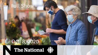 CBC News: The National | Confusion, rising COVID-19 cases ahead of Thanksgiving | Oct. 8, 2020