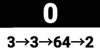 Conway Chained Arrow Notation increasing to Graham's Number