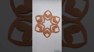 How To Make Brown Paper Snowflakes || Brown Paper Snowflakes || DIY Snowflakes