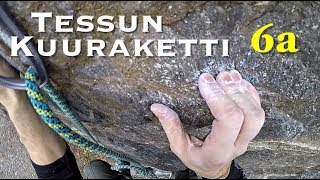 Tessun Kuuraketti 6a, Mustavuori, Tampere | Climbing Club Pori | 20.10.2018