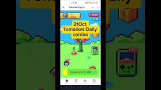 Tomarket Daily Combo 21 October | Tomarket Daily Combo Today | Daily Combo Tomarket #secretcode