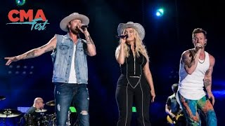 Florida Georgia Line And Bebe Rexha Meant To Be Live At Cma Fest 2018