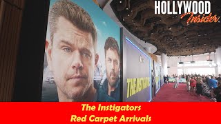 Red Carpet Arrivals at 'The Instigators' Premiere Matt Damon, Hong Chau, Casey Affleck, Jack Harlow