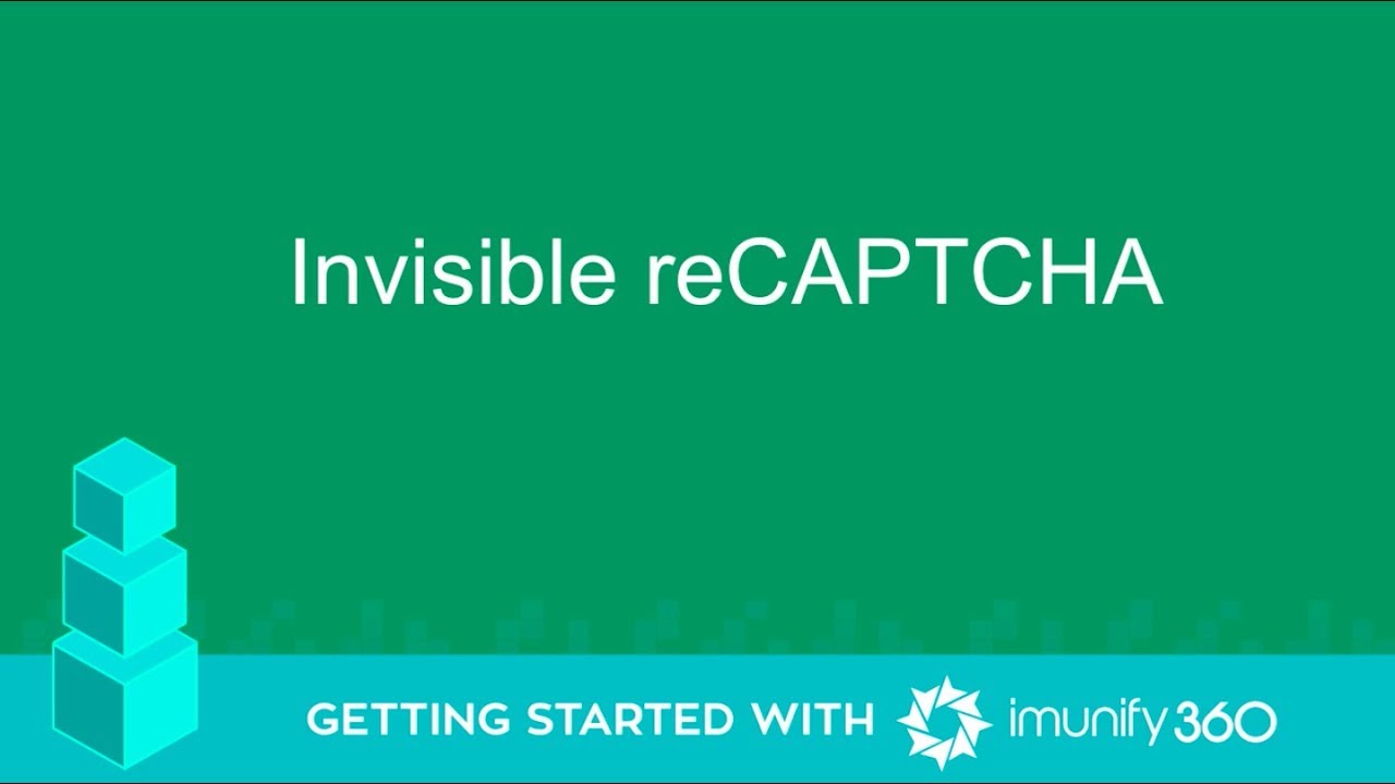 Invisible ReCAPTCHA - YouTube