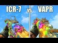 ICR-7 vs VAPR-XKG BLACK OPS 4 BEST GUNS! VAPR vs ICR WEAPON STATS BO4 MULTIPLAYER BEST WEAPONS!