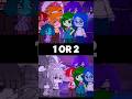 1 or 2? #gacha #gachaclub #gachalife #gachalife2 #insideout #insideout2 #shorts