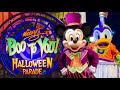 Mickey's Boo to You Halloween Parade - FULL [4K] Disney World Halloween