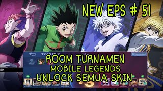 ROOM TURNAMEN MOBILE LEGENDS 2025 || cara main di room turnamen mobile legends new eps 51