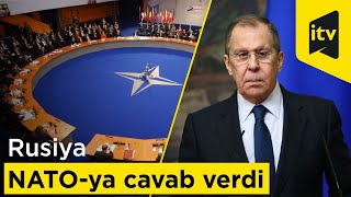 Rusiya NATO-ya cavab verdi