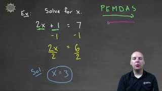 Two Step Linear Equations