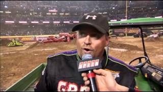 Chad Tingler Wins Freestyle in Phoenix Monster Jam 2011