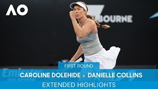 Caroline Dolehide v Danielle Collins Extended Highlights (1R) | Australian Open 2022