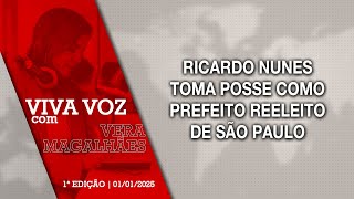 [Viva Voz - 01/01/2025] Ricardo Nunes toma posse como prefeito reeleito de São Paulo