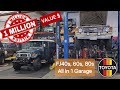 $1 million in Land Cruisers in one Garage