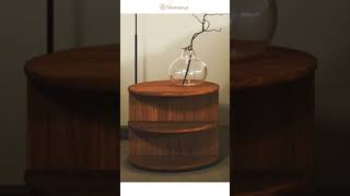 Stunning Wooden Bedside Table Designs By Nismaaya Decor