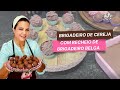 Dica da Celina - brigadeiro de cereja com recheio de brigadeiro belga