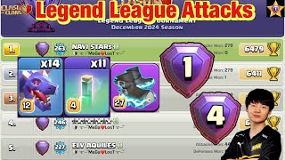 Legend League Attacks February Season Day8 RC Charge Dragon