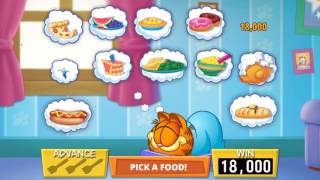 GARFIELD Video Slot Game with a GARFIELD'S SWEET DREAMS BONUS