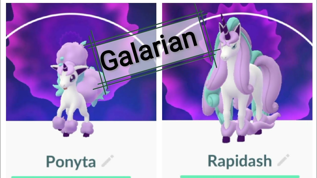 Ponyta Evolution Chart