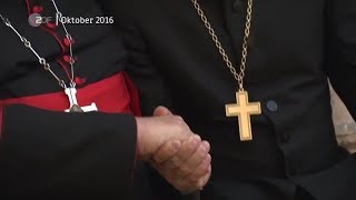 Evangelische und katholische Kreuzanbeter streben die Ökumene an (ZDF-Mittagsmagazin 28.09.2017)