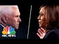 Watch Highlights From The 2020 Vice Presidential Debate Mostly About Trump (And The Fly) | NBC News