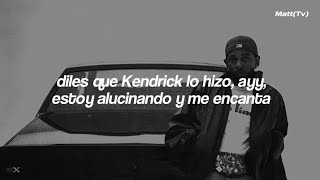 Kendrick Lamar - gnx (feat. hittaj3, youngthreat \u0026 peysoh) (Traducción al español)