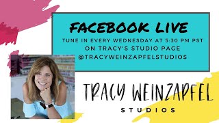 Facebook LIVE Free Art Journal Demo Wednesday March 9th at 5:30 pm PST