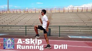 A Skip Running Drill