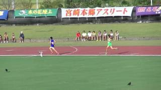 20161010_宮崎市民体育大会_中学共通女子 800m_決勝2組