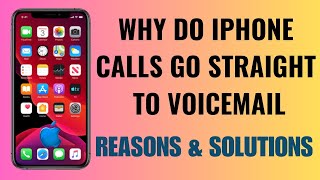 Why is iPhone call going straight to voicemail and not ringing, here is the fix