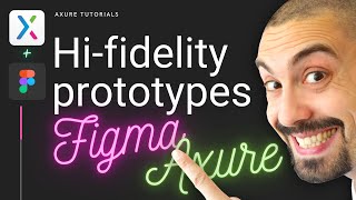 Create an hi-fidelity prototype with your Figma design in Axure RP or Axure Cloud!