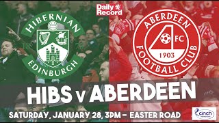 Hibs v Aberdeen team news, kick off, live stream and TV details for Scottish Premiership clash