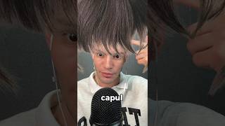 TE CORTO (MAL) EL FLEQUILLO #asmr corte de pelo #shorts