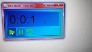Timer - Java Program - link in description