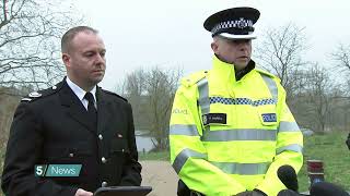 Police to keep searching Solihull lake until '100 per cent certain' no-one else in water | 5 News