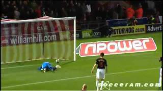Billy Sharp v Middlesbrough ~ Mitre Goal of the Year 2012