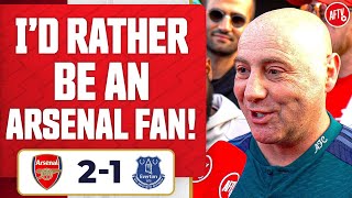 I’d Rather Be An Arsenal Fan Than A City Fan! (Julian) | Arsenal 2-1 Everton