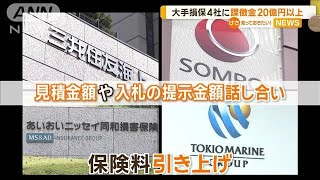 大手損保4社に課徴金20億円以上【知っておきたい！】【グッド！モーニング】(2024年11月1日)