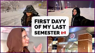 Last semester at Fanshawe College 🇨🇦 London ON