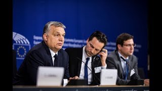 Orbán Viktor újságírói kérdésekre válaszol - ECHO TV