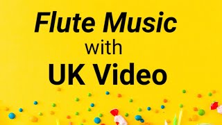 Flute Music with Natural UK Video | Flute Meditation |Relaxing Mind,Soul,Heart,  body | Hare Krishna