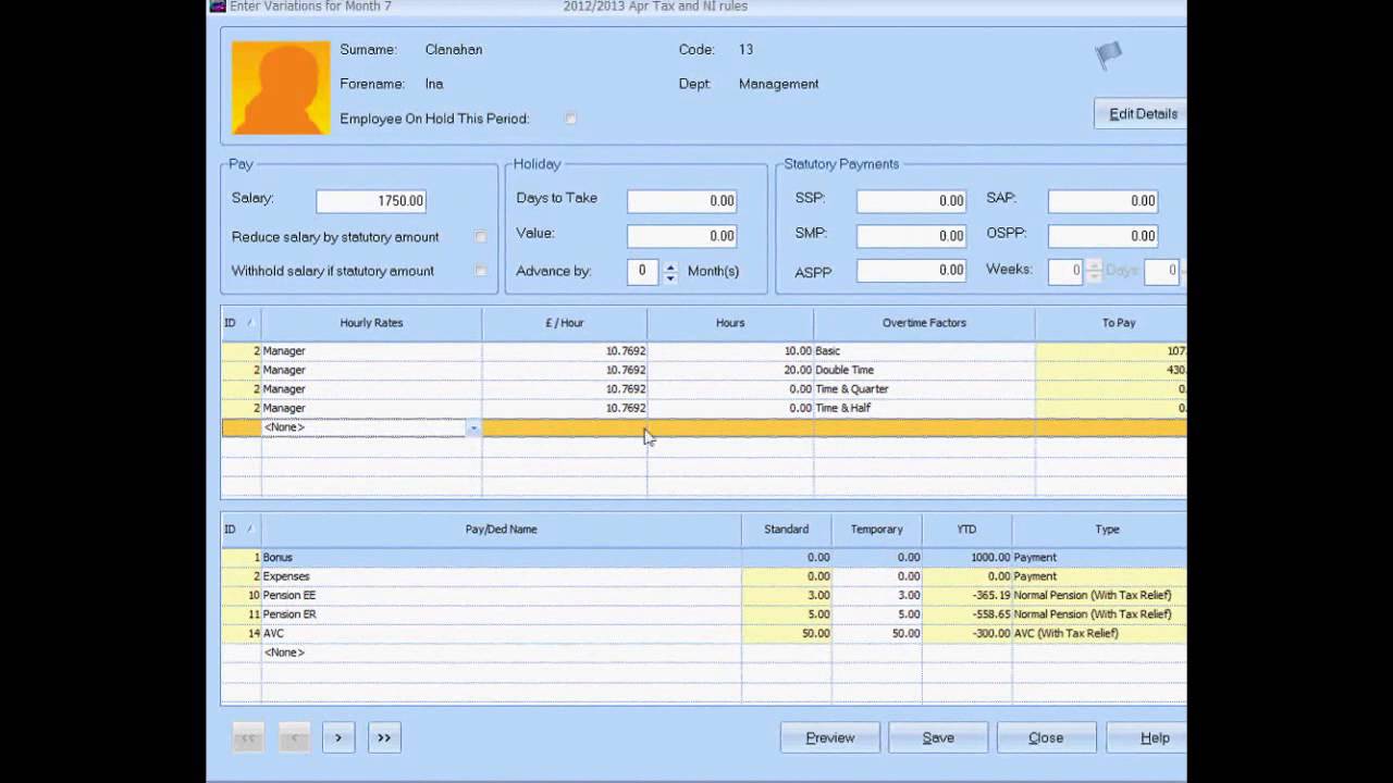 IRIS Payroll Business Software Demonstration - YouTube