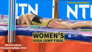 Women's High Jump Final, World Indoor Championships 2024 #trackandfield2024  #wo