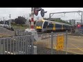 Western Line Train Passes Through New Lynn In Auckland New Zealand