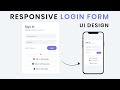 Responsive Login Form | Signup Form | Login Form UI Design | HTML5 | CSS3 |  Code4Education 2021