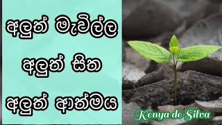 අලුත් මැවිල්ල, අලුත් සිත, අලුත් ආත්මය | Kenya de Silva