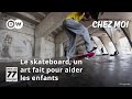 Comment le skateboard aide les enfants au Botswana